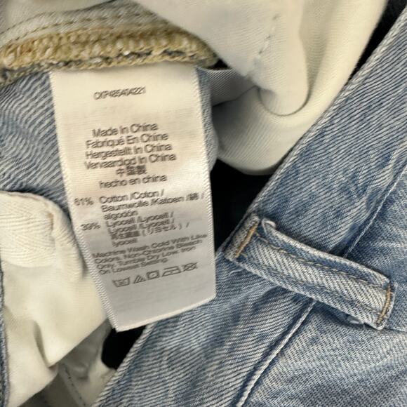 Madewell The Harlow Wide Leg Jean Airy Denim Blue High Waisted Pockets US 27 - Picture 11 of 13